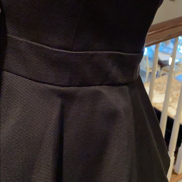 White House Black Market Black Peplum Dress - Picture 3 of 3
